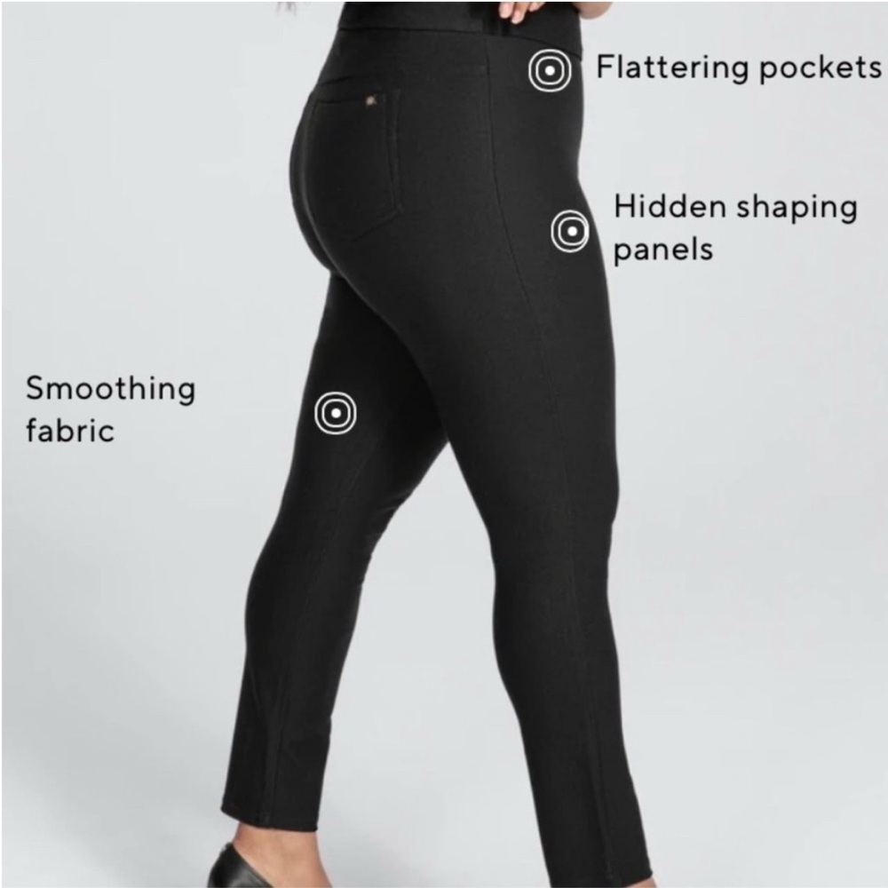 Honeylove Ever Ready Pant Black Shapewear Size Large - Picture 10 of 10